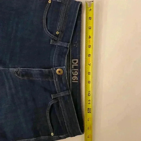 DL1961 Women's Coco Curvy Straight Jeans Twilight Wash Size 28 - Picture 11 of 13